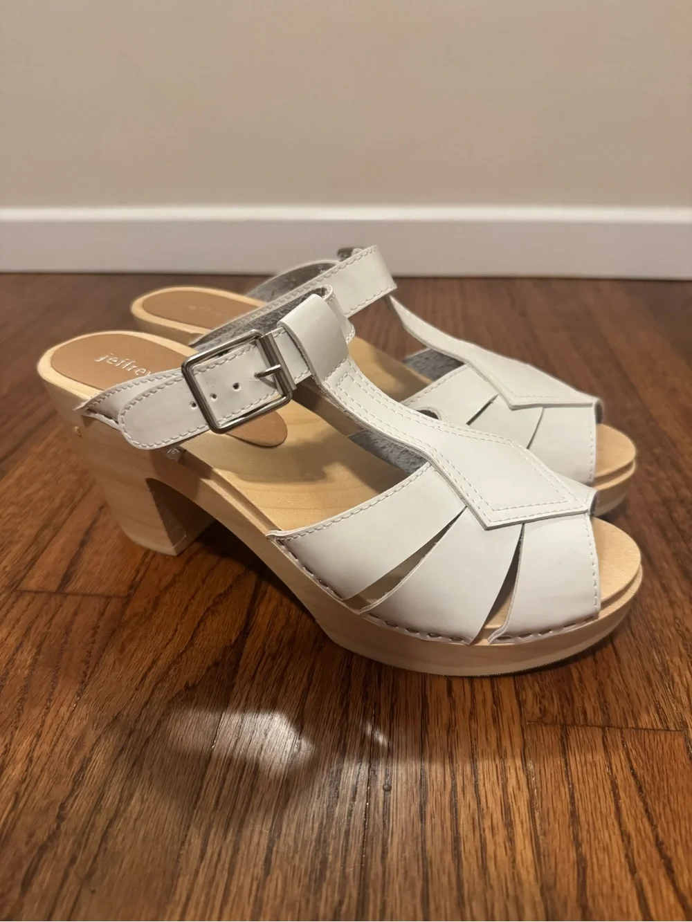 Jeffrey Campbell Donostia Buckle Clog Mule